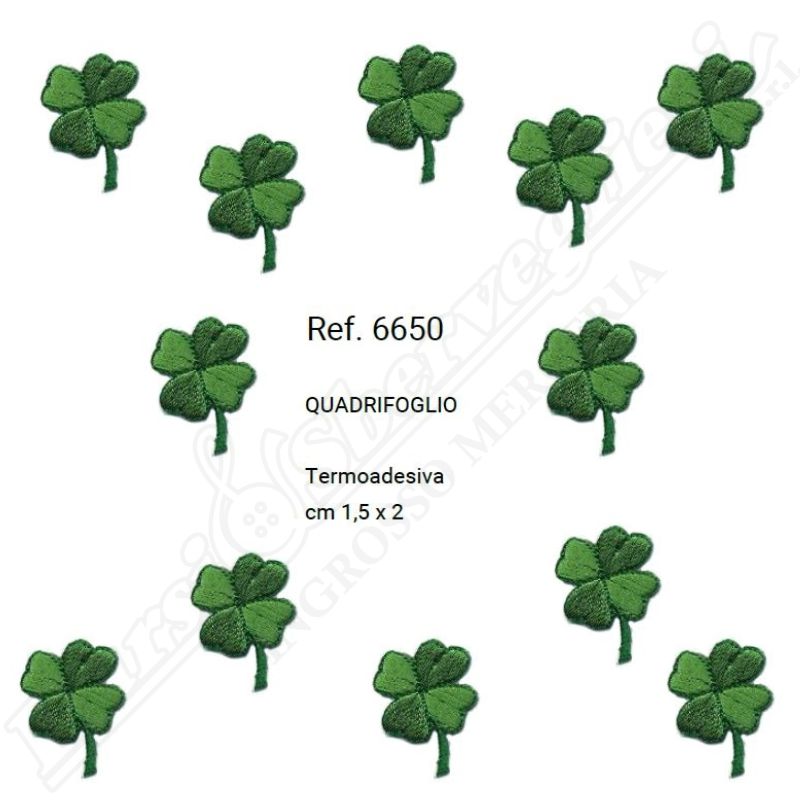 MARBET APP. CM.1.5X2 QUADRIFOGLIO CF.12PZ ART.6650